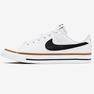 Nike Court Legacy Low White/Desert Ochre/Gum Light
Brown/Black NWOT